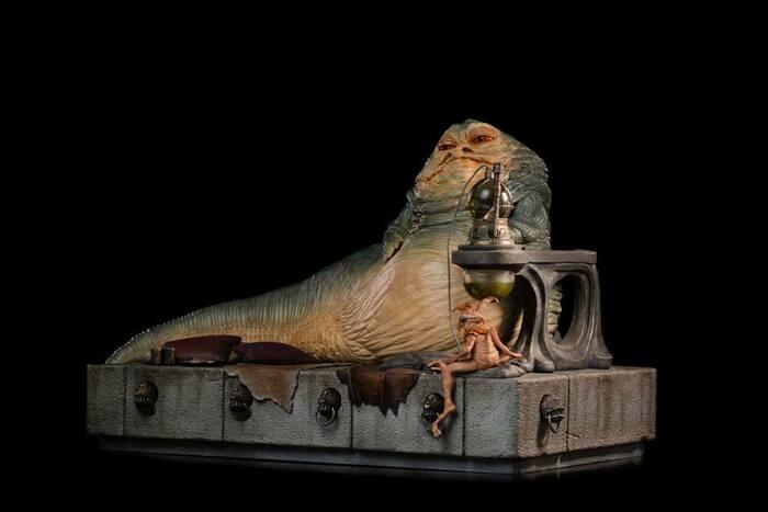 Star Wars Jabba The Hutt Deluxe Art Scale Statue Star Wars Iron