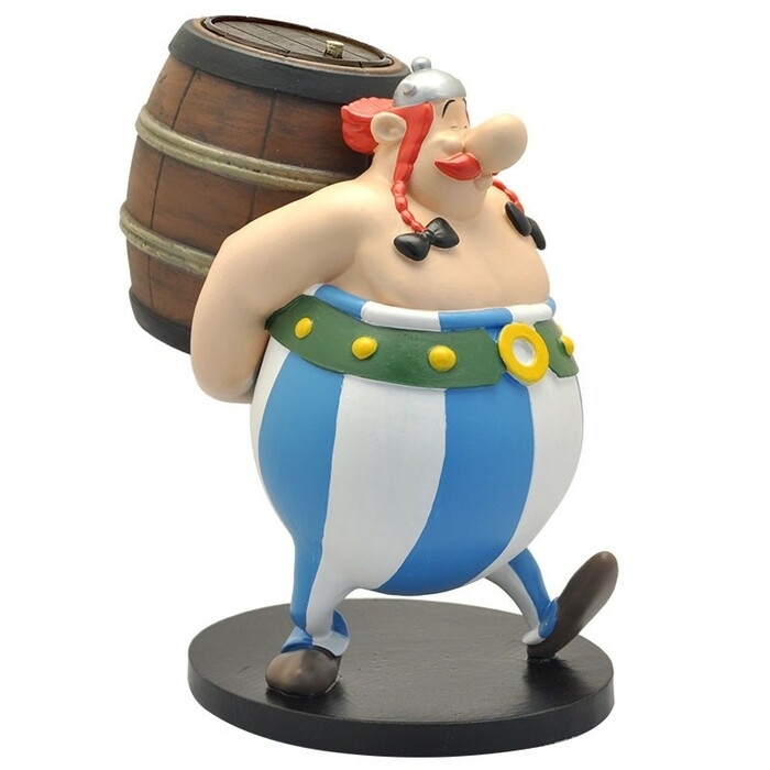 Astérix assis - Figurine Astérix & Obélix - Visuel 3D - Plastoy - 12 cm