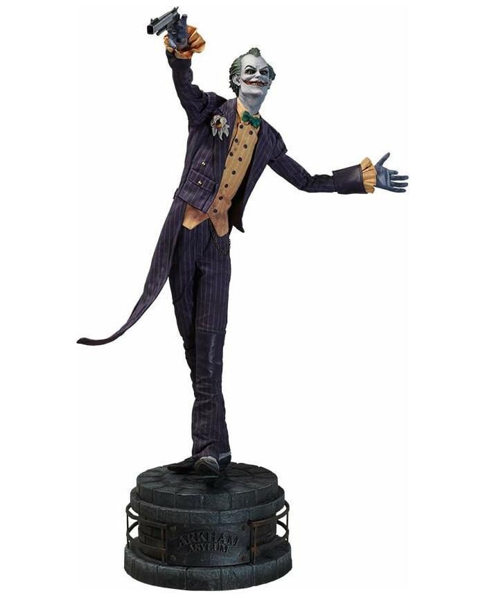 BATMAN - Arkham Asylum - Joker Premium Format 1/4 Statue Sideshow