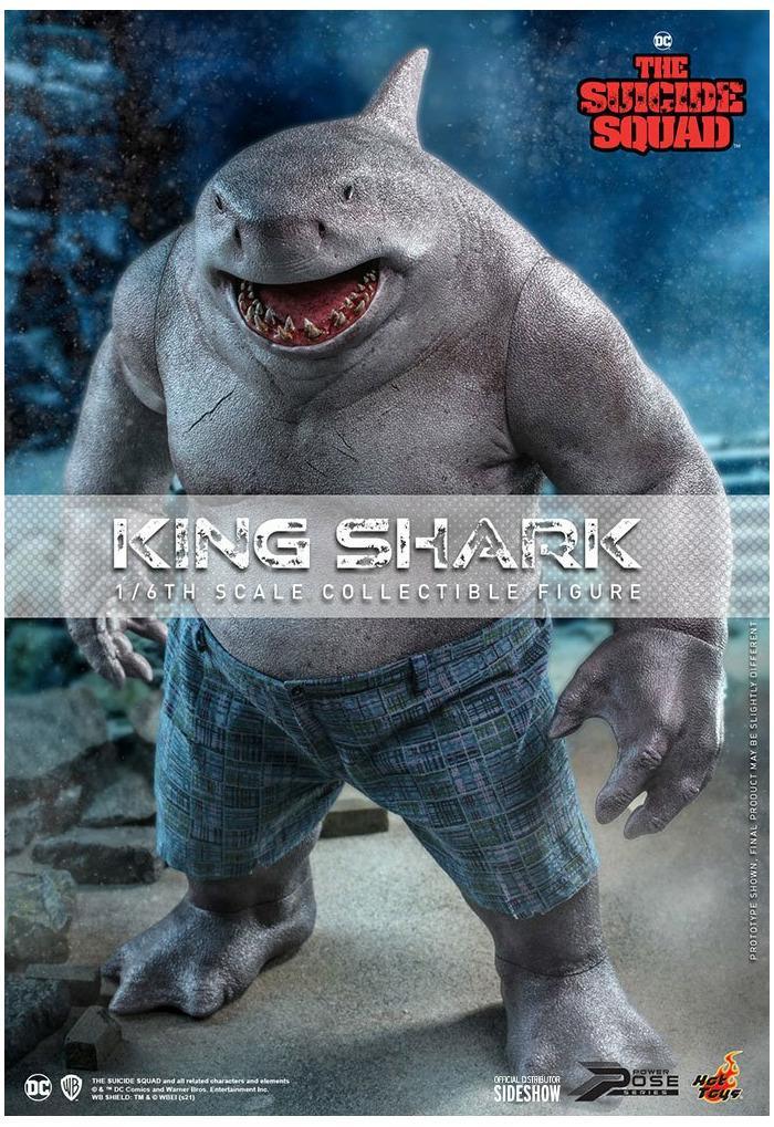 ホットトイズ PPS06キング・シャーク King Shark 1/6フィギュア DC COMICS - Suicide Squad - King Shark 1/6 Action Figure