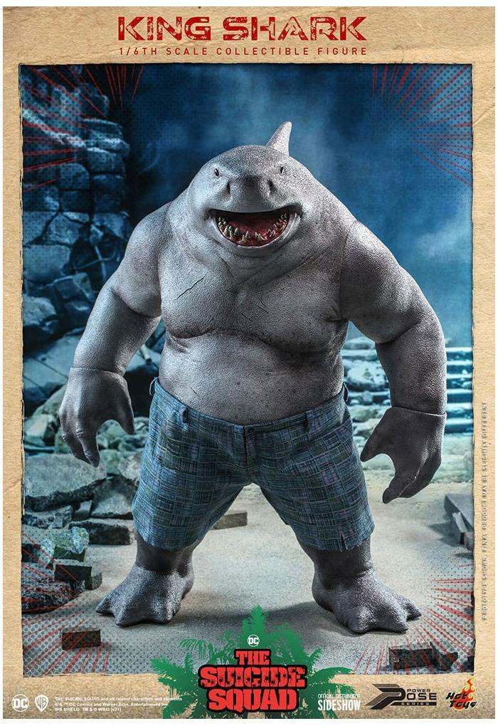 ホットトイズ PPS06キング・シャーク King Shark 1/6フィギュア DC COMICS - Suicide Squad - King Shark 1/6 Action Figure