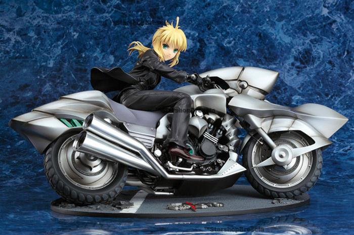 Fate Zero Saber Saber Motored Cuirassier 1 8 Pvc Figure Good