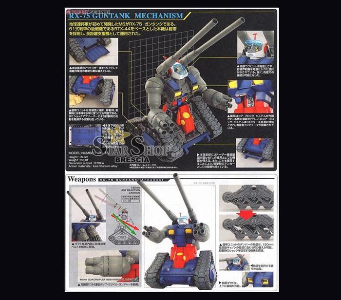 【未使用】MG RX-75 Guntank 1/100 1/100 MG Guntank | Japan Cool