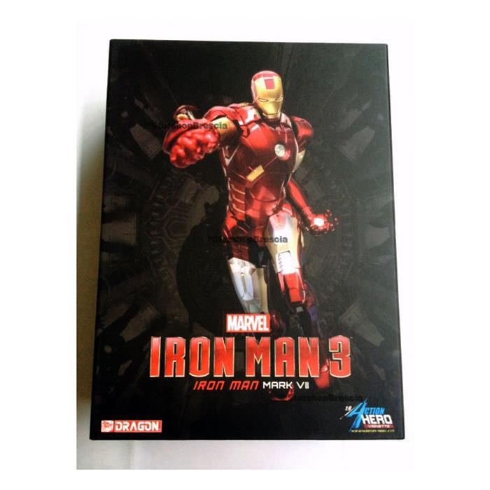 MARVEL IRON MAN3 MarkVII 可動フィギュア ドラゴン IRON MAN 3 - Mark VII Special Edition 1/9 Pre-Assembled Model Kit