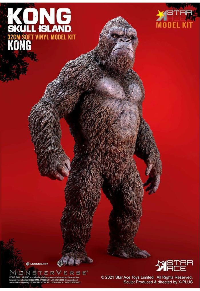 KING KONG - Skull Island - Kong 1.0 Soft Vinyl Model Kit Star Ace