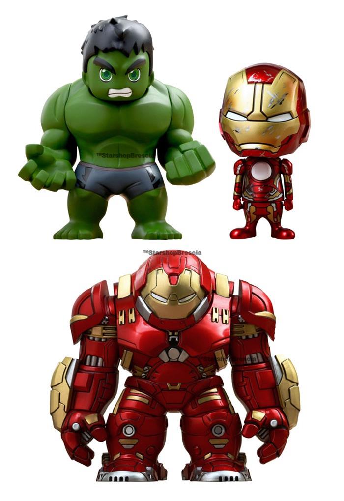 Set Hulkbuster Iron Man – Cosbaby Hot Toys – 1/5 – Avengers Age Of Ultron