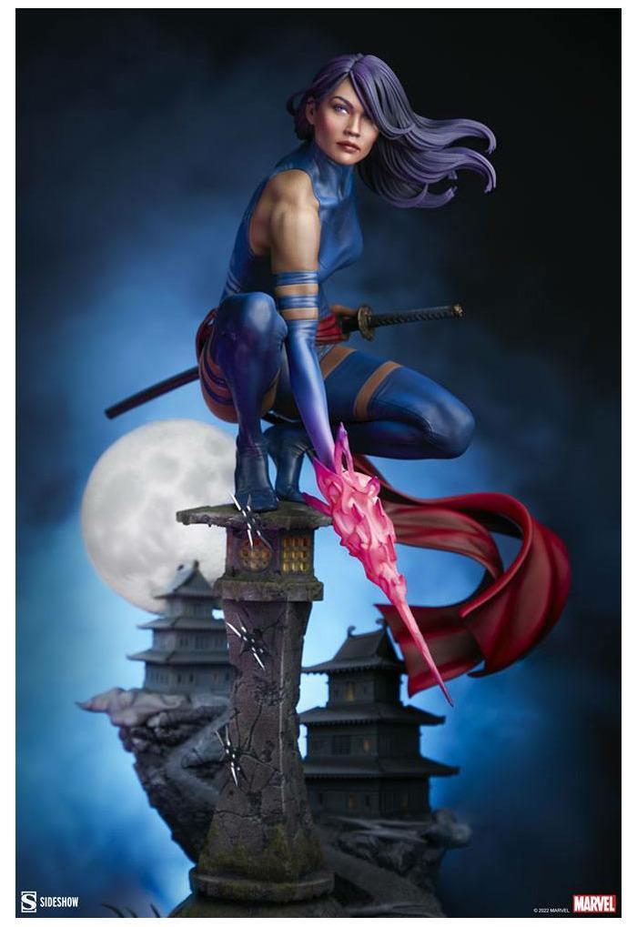 MARVEL - Psylocke Premium Format Figure 1/4 Statue Sideshow | eBay