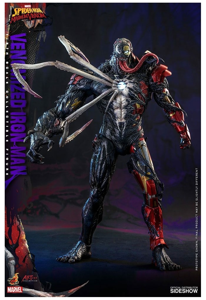 ホットトイズ AC04 アイアンマン（ヴェノム版） 1/6 フィギュア ホットトイズ AC04 アイアンマン（ヴェノム版）venom Ironman