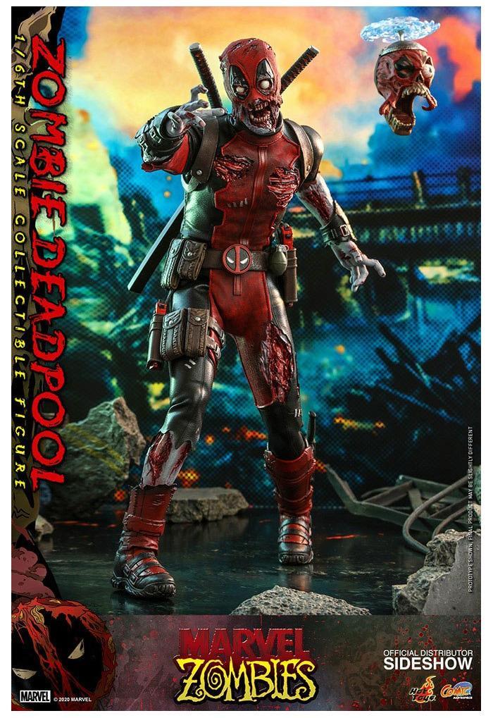 MARVEL ZOMBIES - Zombie Deadpool 1/6 Action Figure 12