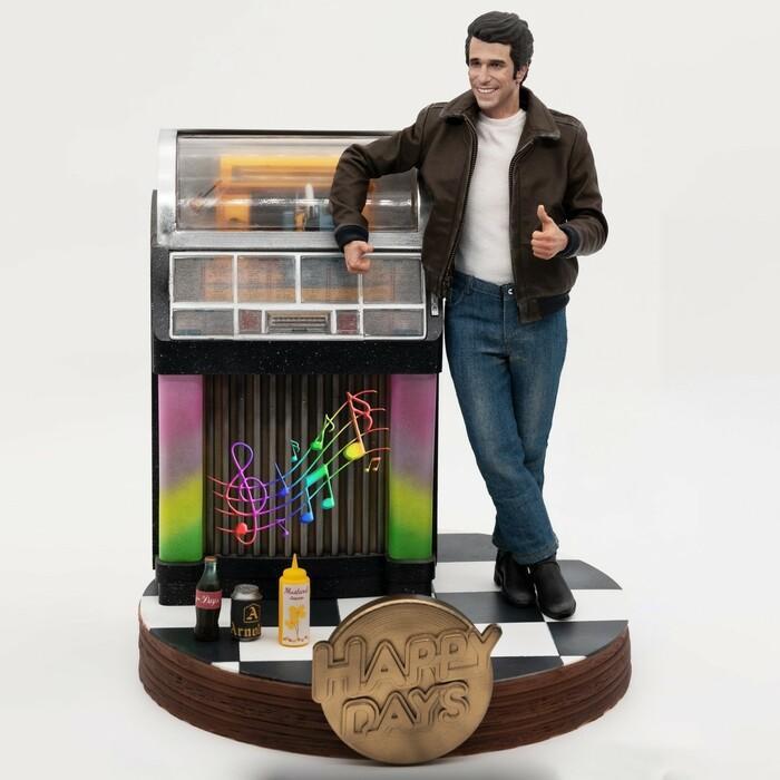 Statue Fonzie Happy Days - 1/6 Polystone - Infinite Statue - Old & Rare - NEUVE