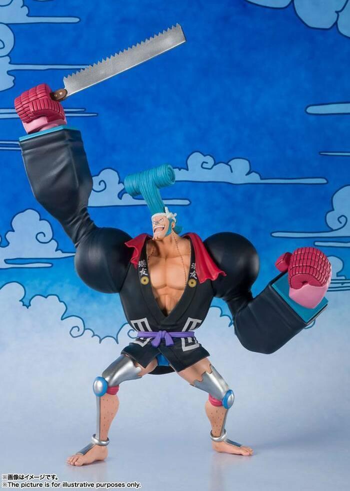 One Piece Franky Franosuke Figuarts Zero Pvc Figure Bandai Ebay