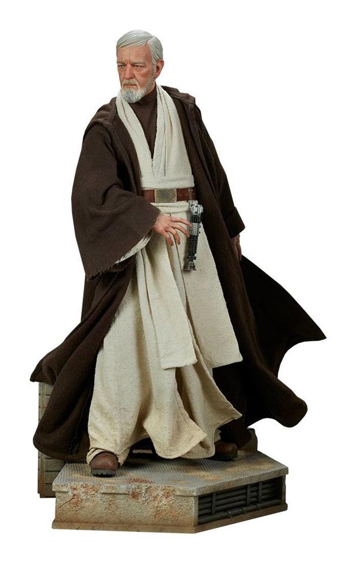 Star Wars Episode Iv Obi Wan Kenobi Premium Format Figure 1 4 Statue Sideshow Ebay