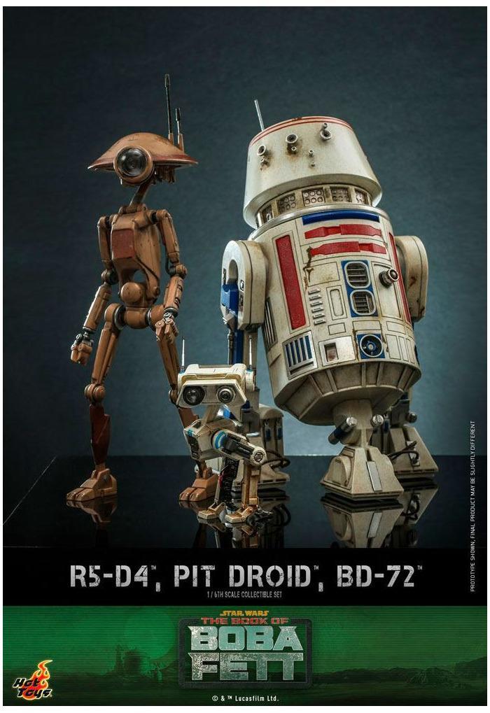 STAR WARS The Mandalorian R5-D4 Pit Droid BD-72 1/6 Action Figure