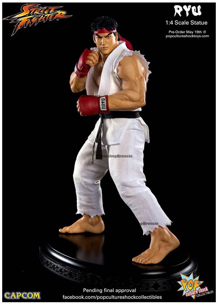 STREET FIGHTER - Ryu Mixed Media 1/4 Statue Pop Culture