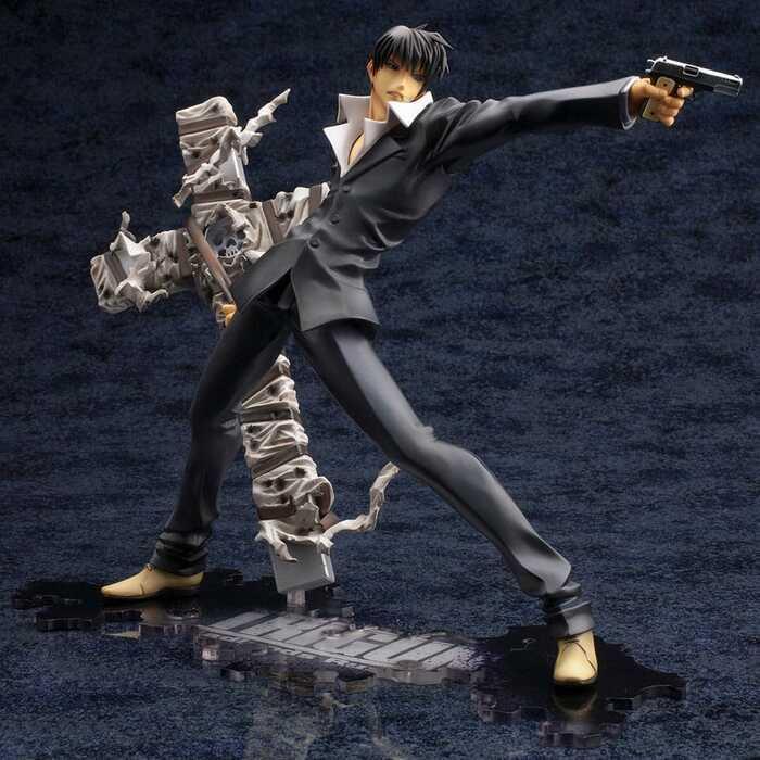 Kotobukiya Trigun Badlands Rumble 1/8 Scale Wolfwood Renewal Package A Figure Copy