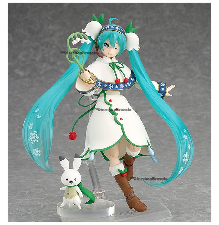 VOCALOID - Miku Hatsune Rabbit Yukine Snow Bell Figma Action