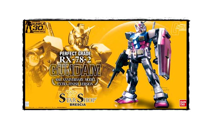 Gundam 1 60 Rx 78 2 30th Anniversary Extra Finish Version Gundam Perfect Grade Model Kit Pg Robot Bandai