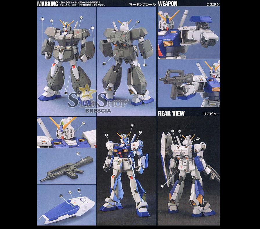 Gundam 1 144 Rx 78 Nt 1 Alex Model Kit Hguc 047 Gundam 0080 Bandai