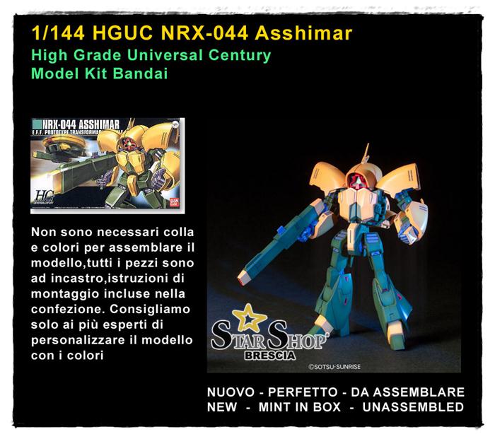 Gundam 1 144 Nrx 044 Asshimar Model Kit Hguc 054 Zeta Gundam Bandai