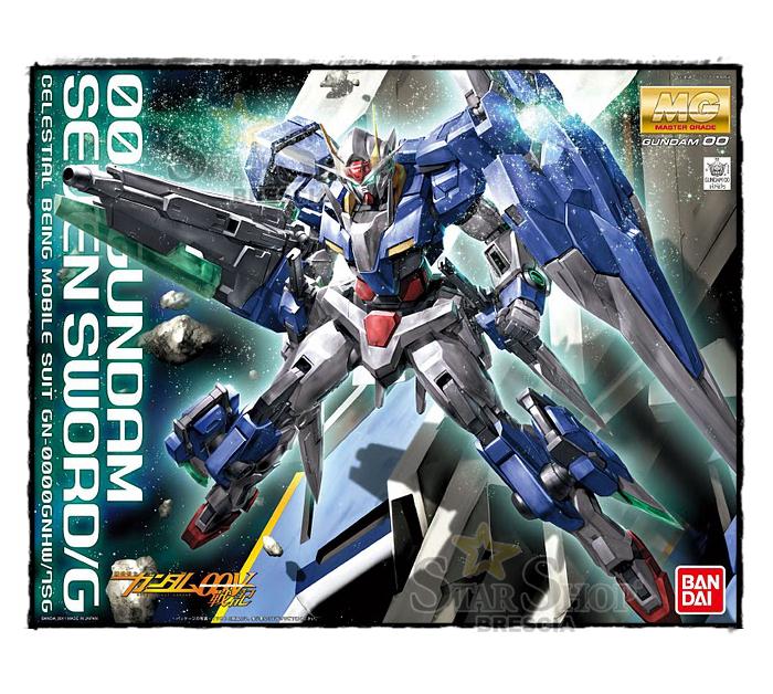 Gundam 1 100 00 Seven Sword G Model Kit Master Grade Mg Robot Bandai