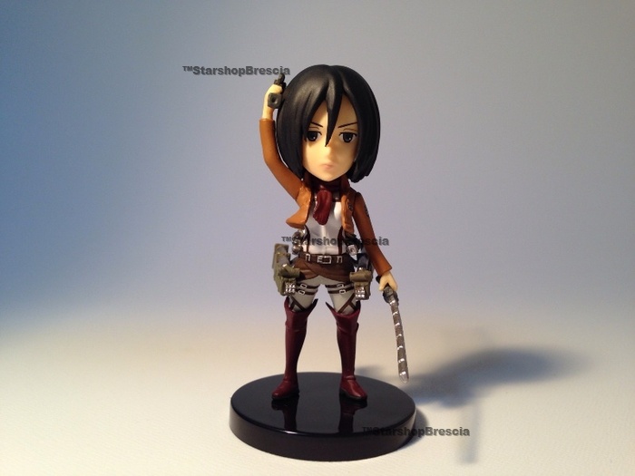 Attack On Titan Mikasa Ackerman World Collectable Pvc Figure Wcf