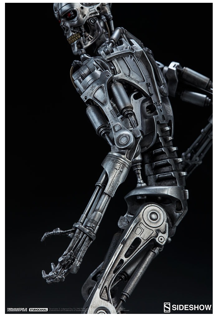 Terminator T 800 Endoskeleton Maquette Statue Terminator Sideshow