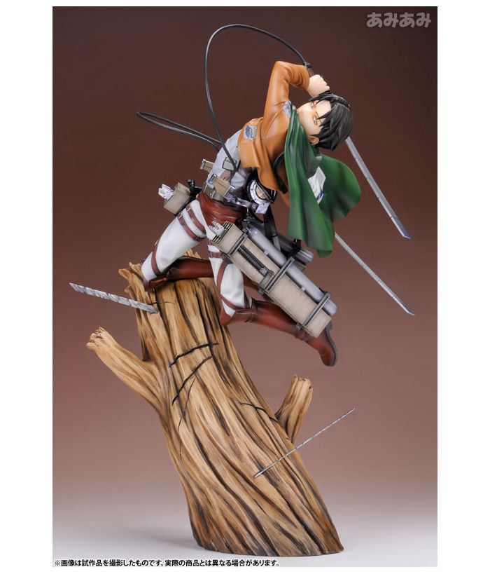 ATTACK ON TITAN - Levi ArtFX J 1/8 Pvc Figure Renewal Package Ver