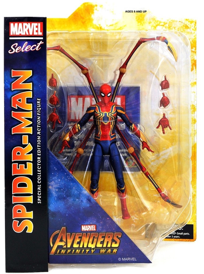 diamond select iron spider man