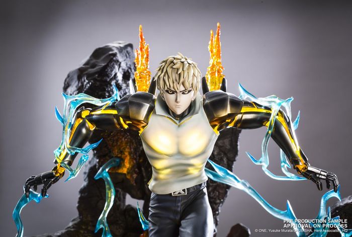 One Punch Man Genos Hqs 1 6 Mixed Media Statue Japanese Figure Tsume