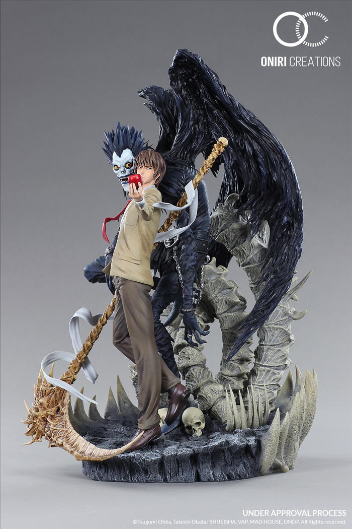 DEATH NOTE Light Ryuk 1 6 Diorama Statue Death Note 