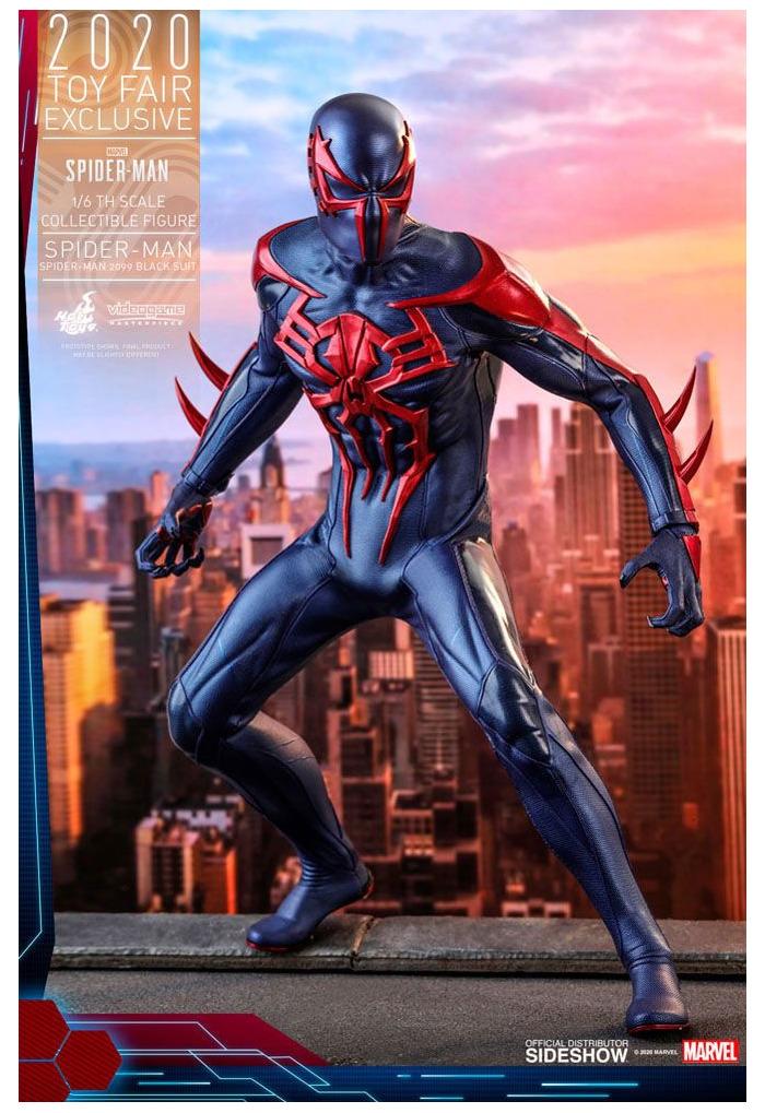 MARVEL - Spider-Man Video Game - Spider-Man 2099 Black Suit 1/6 Action  Figure 12