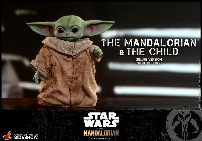 Hot Toys The Mandalorian and The Child Sixth Scale Collectible Set (Deluxe  Version) Action Figure