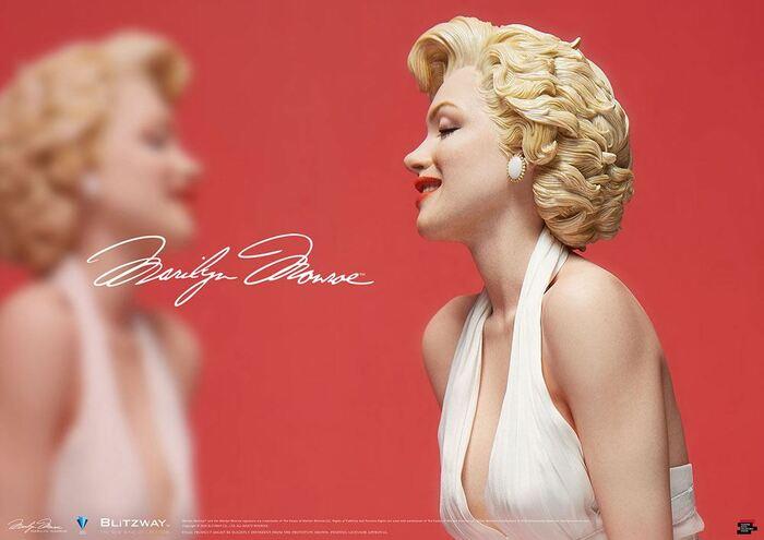 Marilyn Monroe Superb Scale Hybrid Statue 1:4