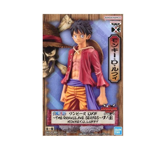 ONE PIECE - The Grandline Men Wano Country - Monkey D. Luffy Pvc Figure ...