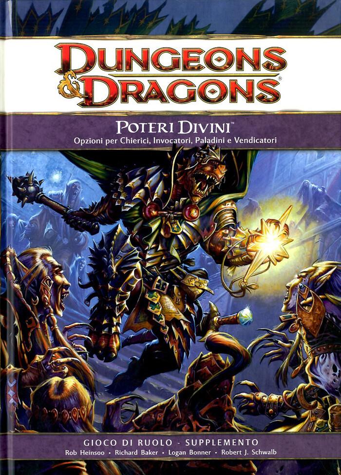 DUNGEONS & DRAGONS - 4th Edition - Poteri Divini - Italiano GDR 25th ...