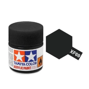 Tamiya Mini XF69 NATO BLACK - Acrilico Opaco 10ml