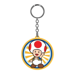 SUPER MARIO - Toad Rubber Keychain