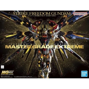 GUNDAM - 1/100 Strike Freedom Master Grade Extreme Model Kit MGEX