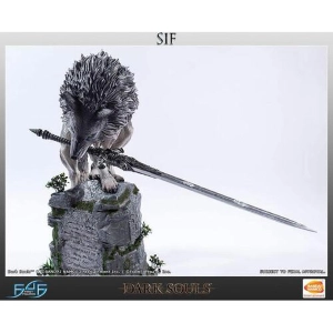 DARK SOULS - The Great Grey Wolf Sif Polystone Statue