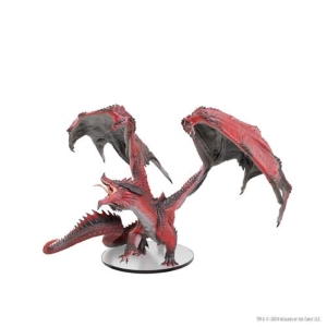 D&D - Icons of the Realms - Adult Red Dragon Tyrant Prepainted Miniature Figure