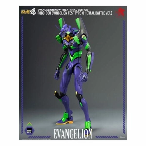 EVANGELION - EVA-01 Test Type Final Battle Version Robo-Dou Action Figure