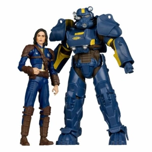 FALLOUT 4 - T-60 Vault Tec & Sole Survivor Action Figures 2-Pack