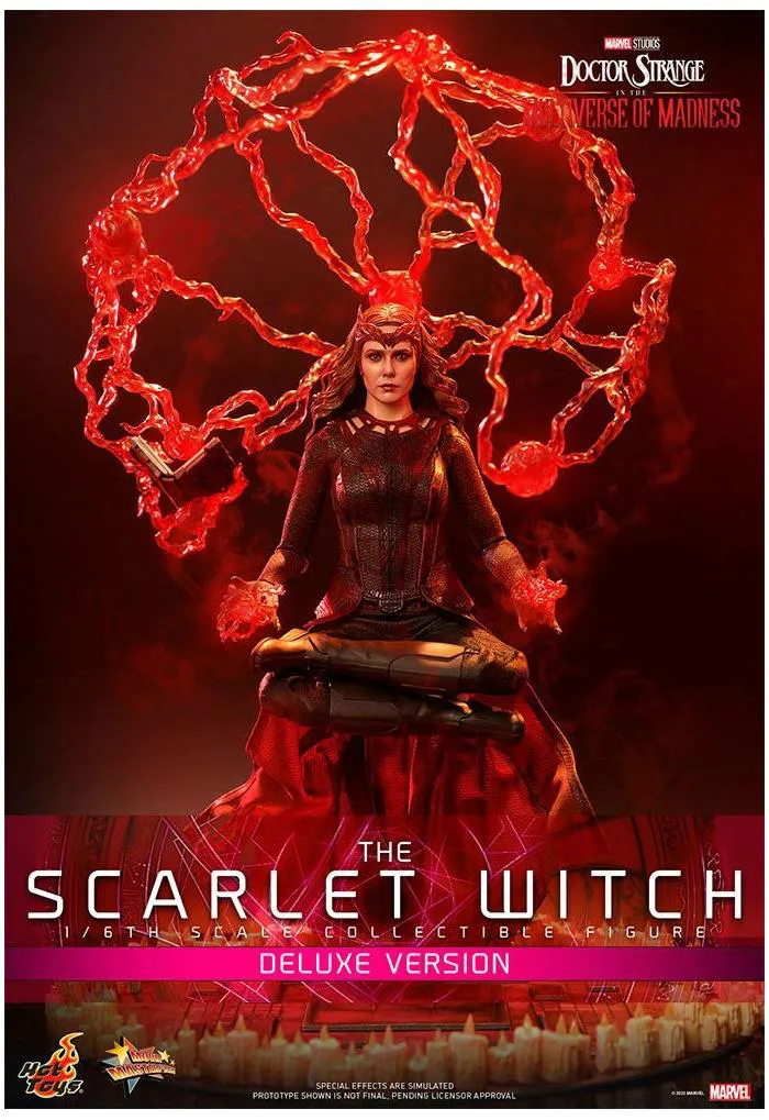 MARVEL - Doctor Strange in the Multiverse of Madness - The Scarlet Witch Deluxe Ver. 1/6 Action Figure 12" MMS653