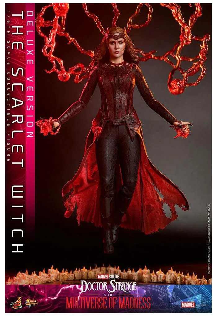MARVEL - Doctor Strange in the Multiverse of Madness - The Scarlet Witch Deluxe Ver. 1/6 Action Figure 12" MMS653