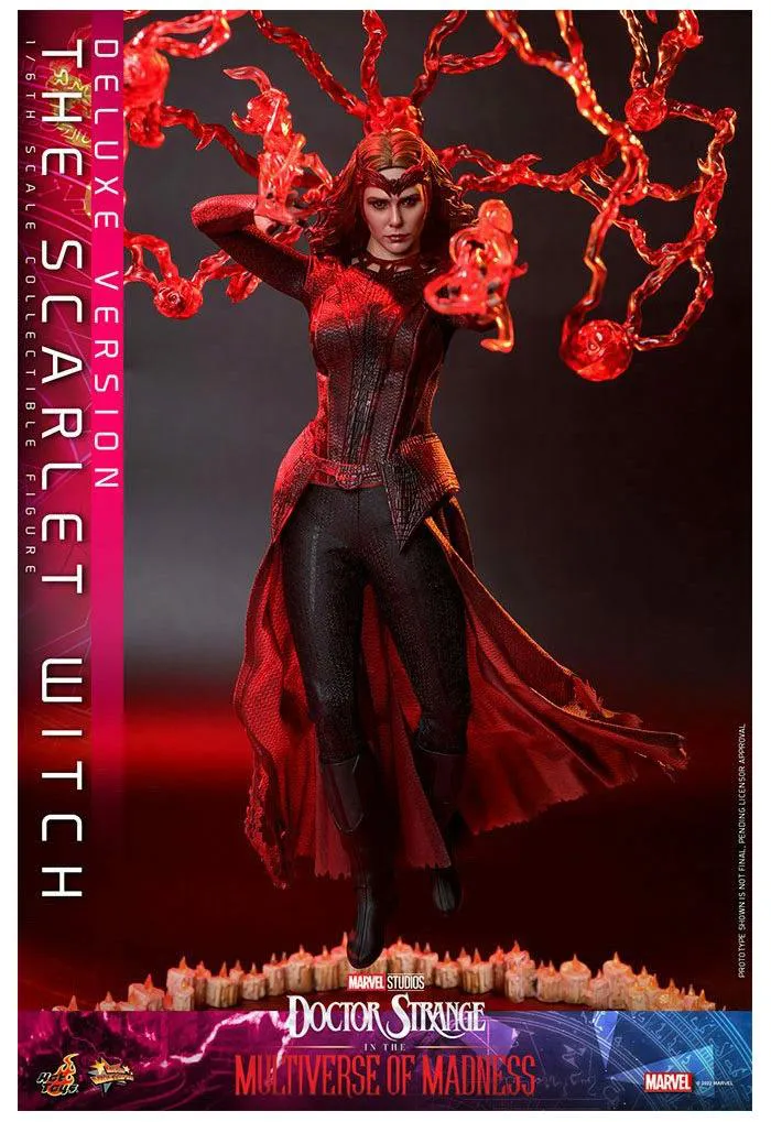 MARVEL - Doctor Strange in the Multiverse of Madness - The Scarlet Witch Deluxe Ver. 1/6 Action Figure 12" MMS653