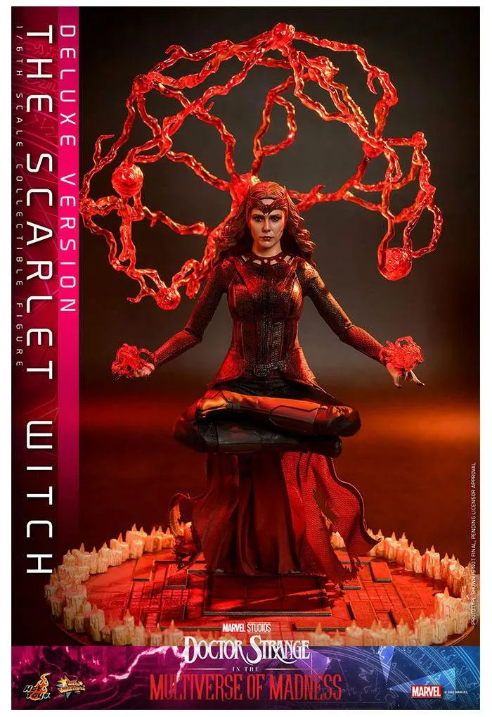 MARVEL - Doctor Strange in the Multiverse of Madness - The Scarlet Witch Deluxe Ver. 1/6 Action Figure 12" MMS653