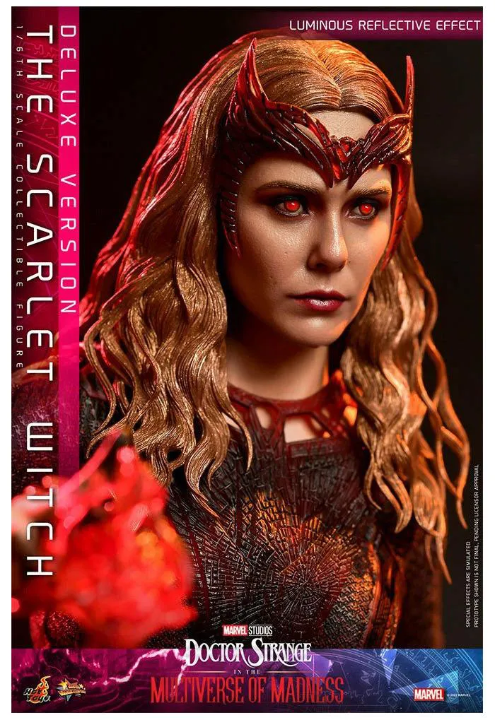 MARVEL - Doctor Strange in the Multiverse of Madness - The Scarlet Witch Deluxe Ver. 1/6 Action Figure 12" MMS653