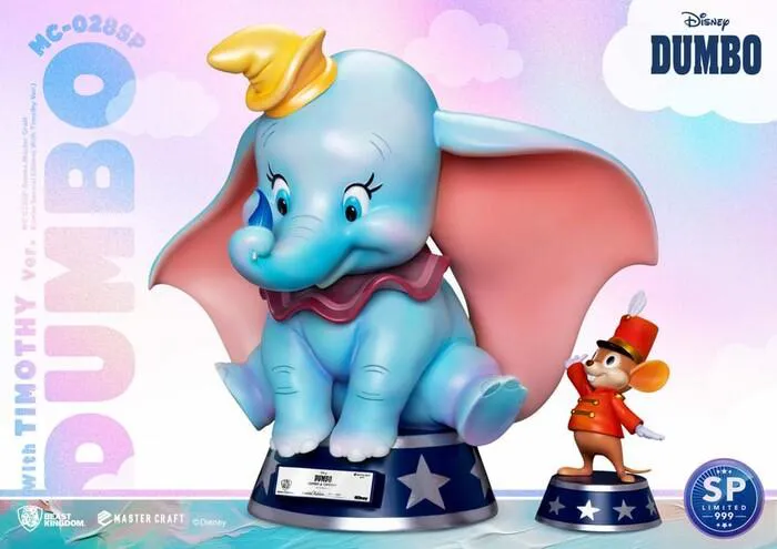 DISNEY - Dumbo With Timothy Master Craft Statue