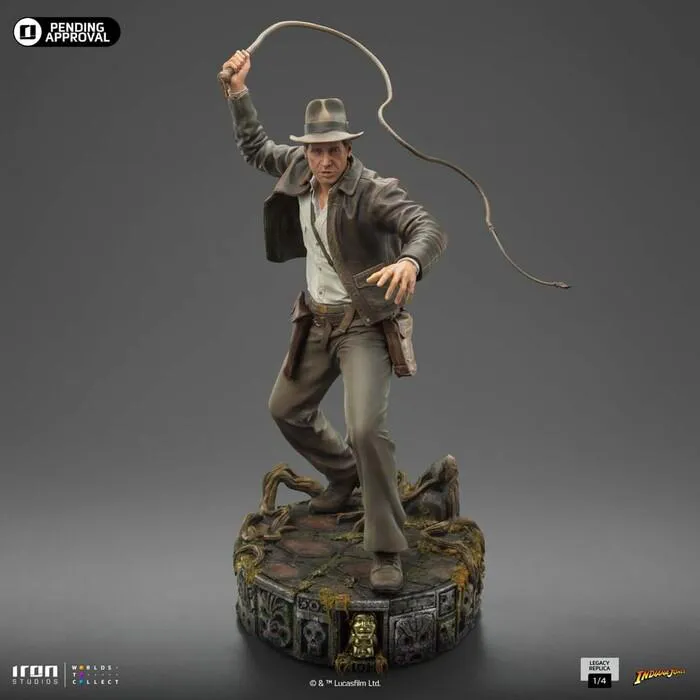 INDIANA JONES - Indiana Jones 1/4 Legacy Replica Polystone Statue