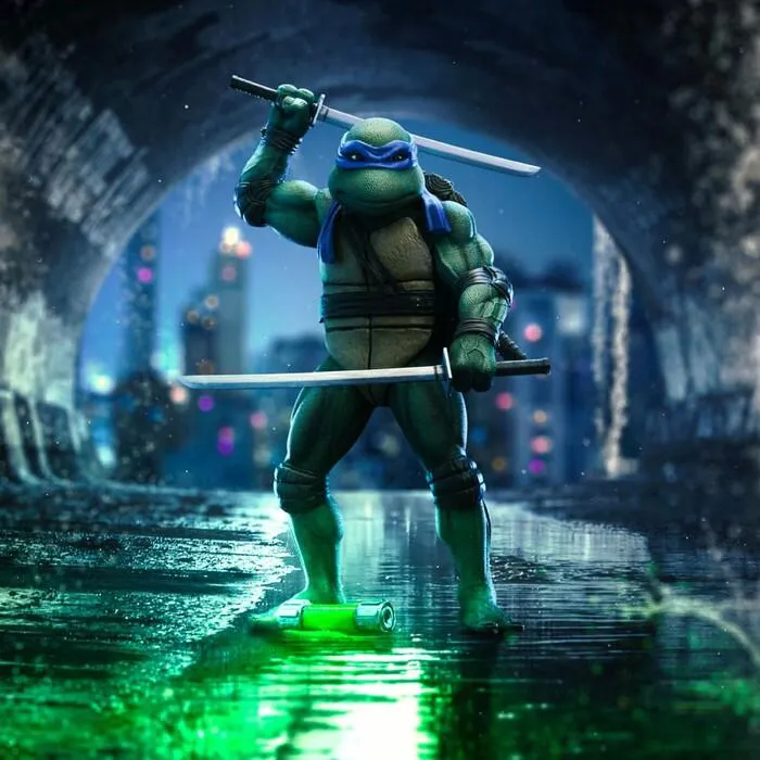 TMNT - Ninja Turtles - Leonardo 1/10 Art Scale Statue